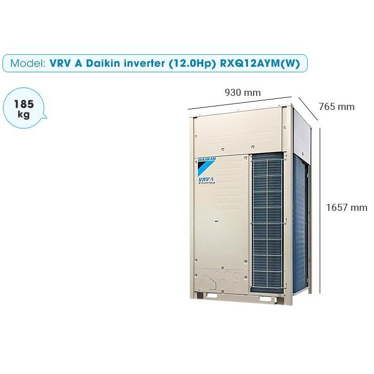 Điều hòa trung tâm Daikin VRV A Outdoor 12.0 HP