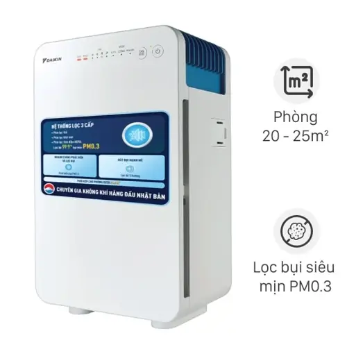 Máy lọc không khí Daikin - Xanh Dương CADR 200 m³/h